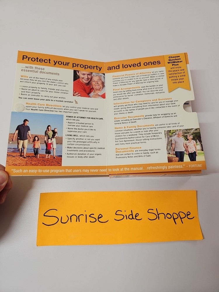 Quicken WillMaker PREMIUM 2011 Living Trust Maker Estate Planning Software