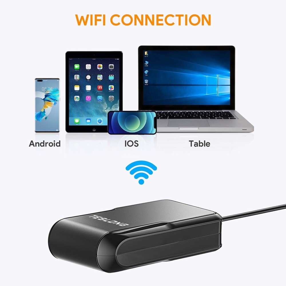Teslong 0.2inch Rifle Borescope Endoscope WiFi for iPhone iPad Android