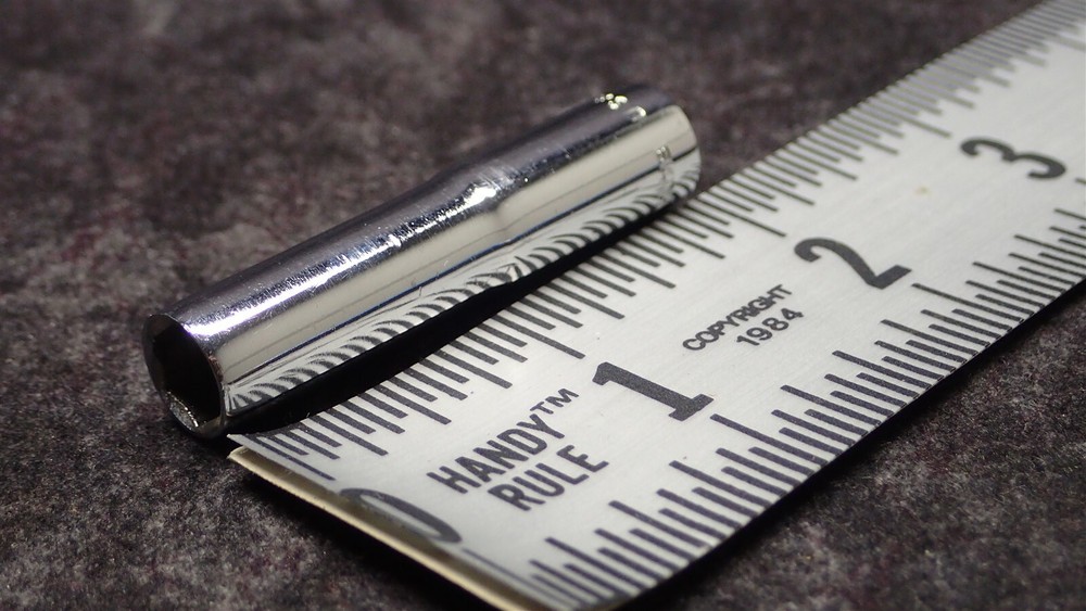 WILLIAMS 1/4" Drive, 9/32" Deep Hand Socket, 6 Points, Chrome Finish M-609