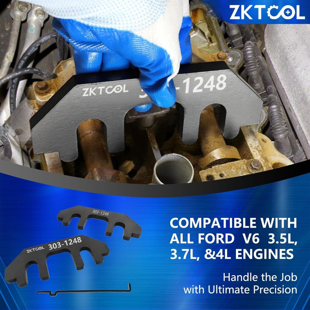 7PC Camshaft Holding Timing Tool Kit for Ford Engine Cam Alignment Tool Set