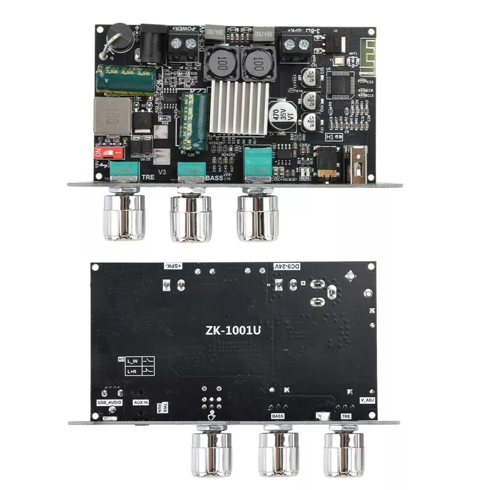 Audio Amplifier Board features input short-circuit, and anti-static protection