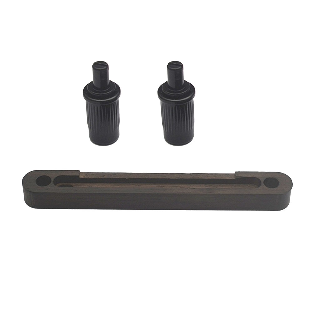 6-String Bass Guitar Bridge with Piezo Element and 2.5mm Socket for Acoustic