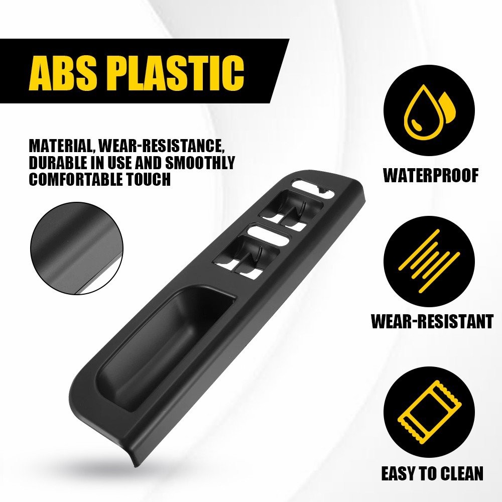 Window Switch Panel Bezel & Door Pull Handle Set For VW Golf MK4 1998-04 USA