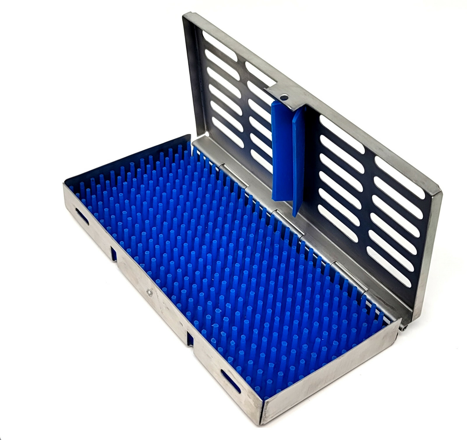 Sterilization Cassette Box 7.25"X3.5" With Silicone Pad For Surgical Instruments