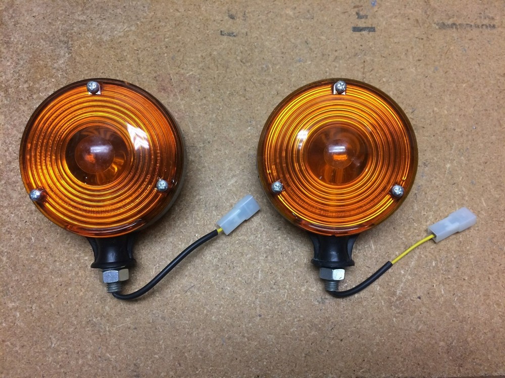 Pair universal Tractor Warning/Lamp Flasher Lights for AC DEERE IH