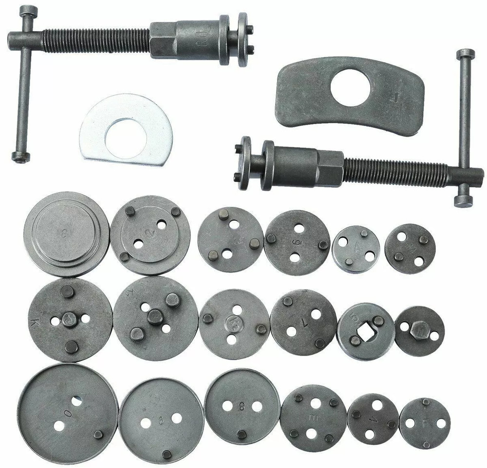 22 Heavy Duty Disc Brake Caliper Tool and Piston Compressor Wind Back Rewind Kit