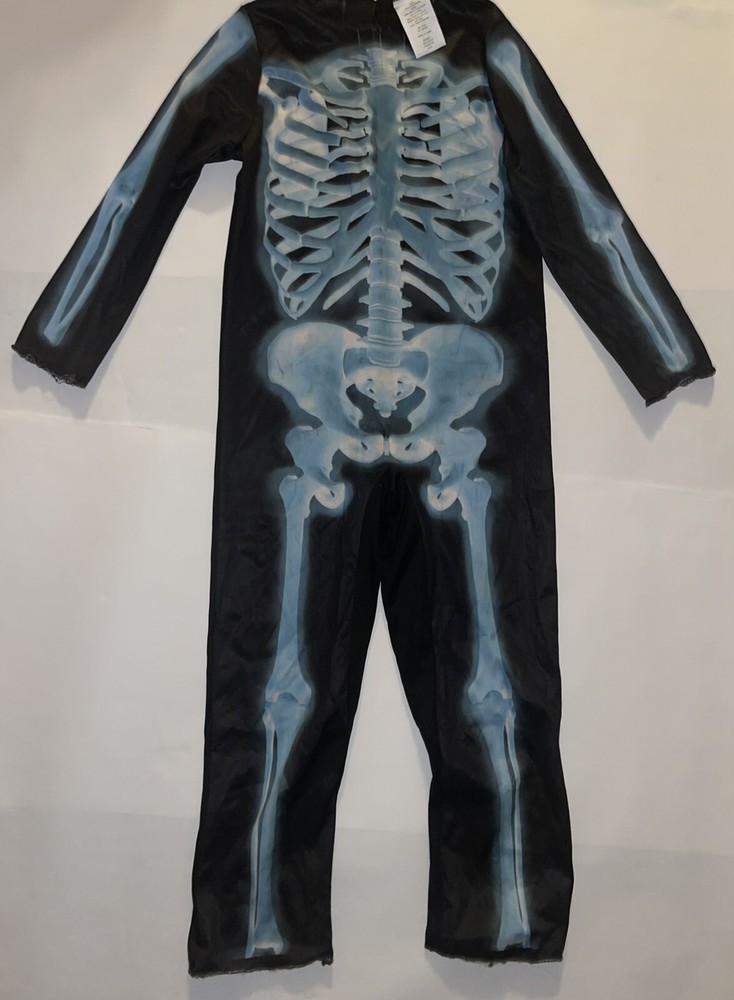 X-Ray Skeleton Costume. Size 4-7. New.