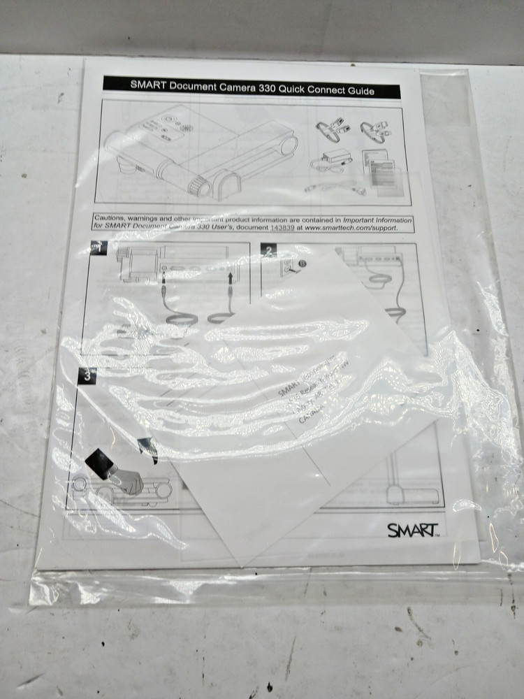 SMART Technologies SDC-330 Document Camera NEW