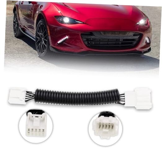 DRL Adapter Harness for 2016-2023 M.azda B. Without Brightness Control Version