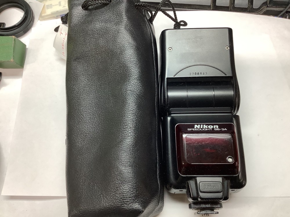 Nikon Speedlight SB-24 Shoe Mount Flash Tested