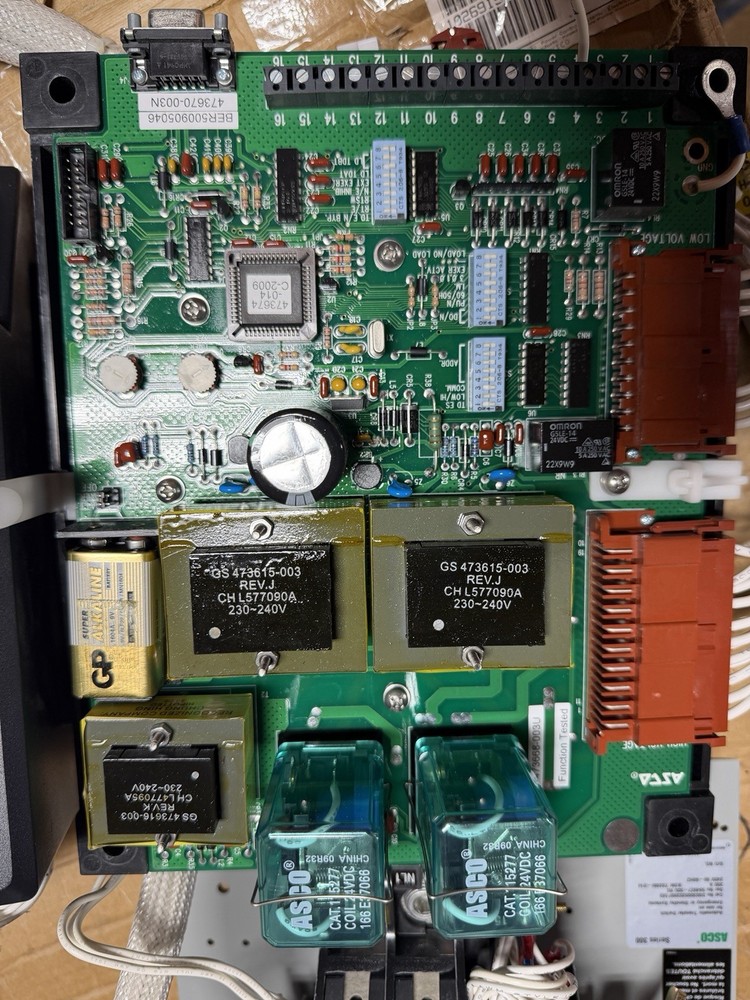 ASCO Series 300 Automatic Transfer Switch 200A Automatic D003000200200F1X0