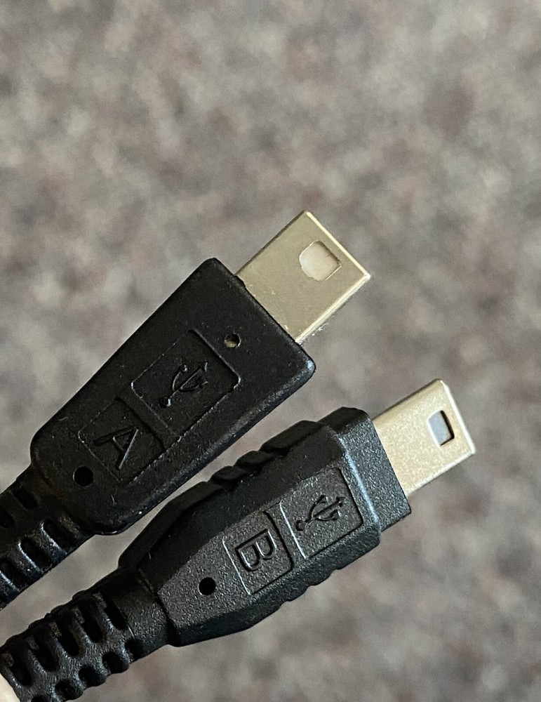 Texas Instruments - TI Connectivity Mini-A to Mini-B USB Transfer Cable