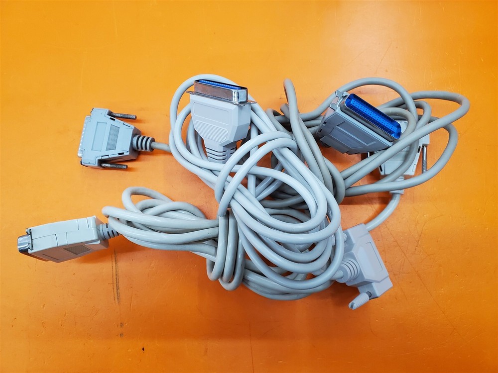 ⭐️⭐️⭐️⭐️⭐️ **Lot of 3** 10ft Gray Parallel Cables