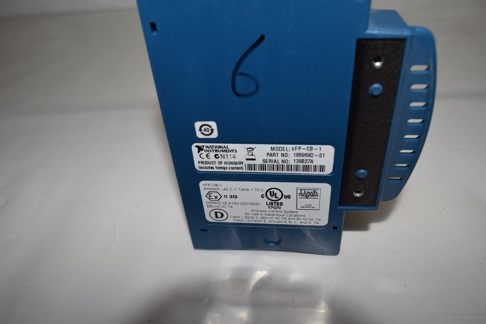 ^^ NATIONAL INSTRUMENTS MODEL CFP-CB-1 CONNECTOR BLOCK (TRQ116)