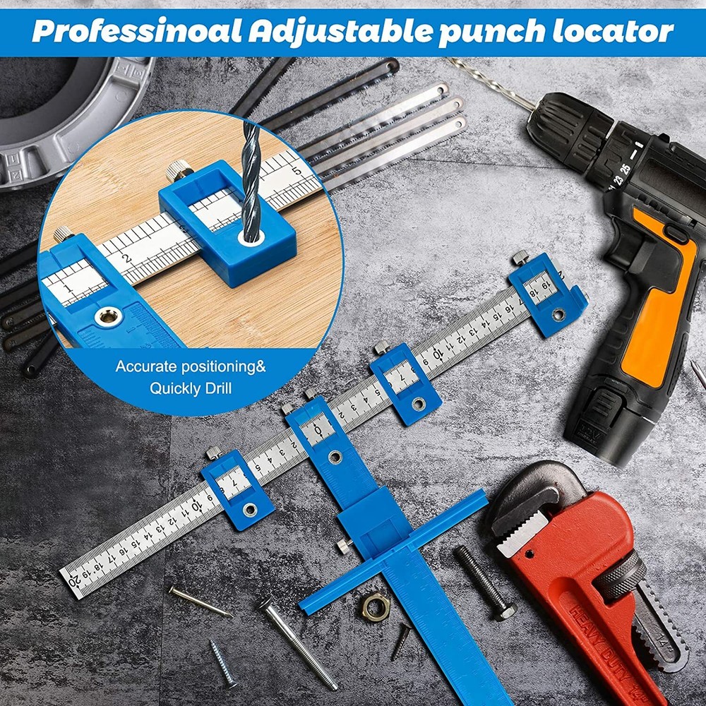 Template Jig Cabinet Hardware Jig Quickly Punch Locator Handle Tools Drill Guide