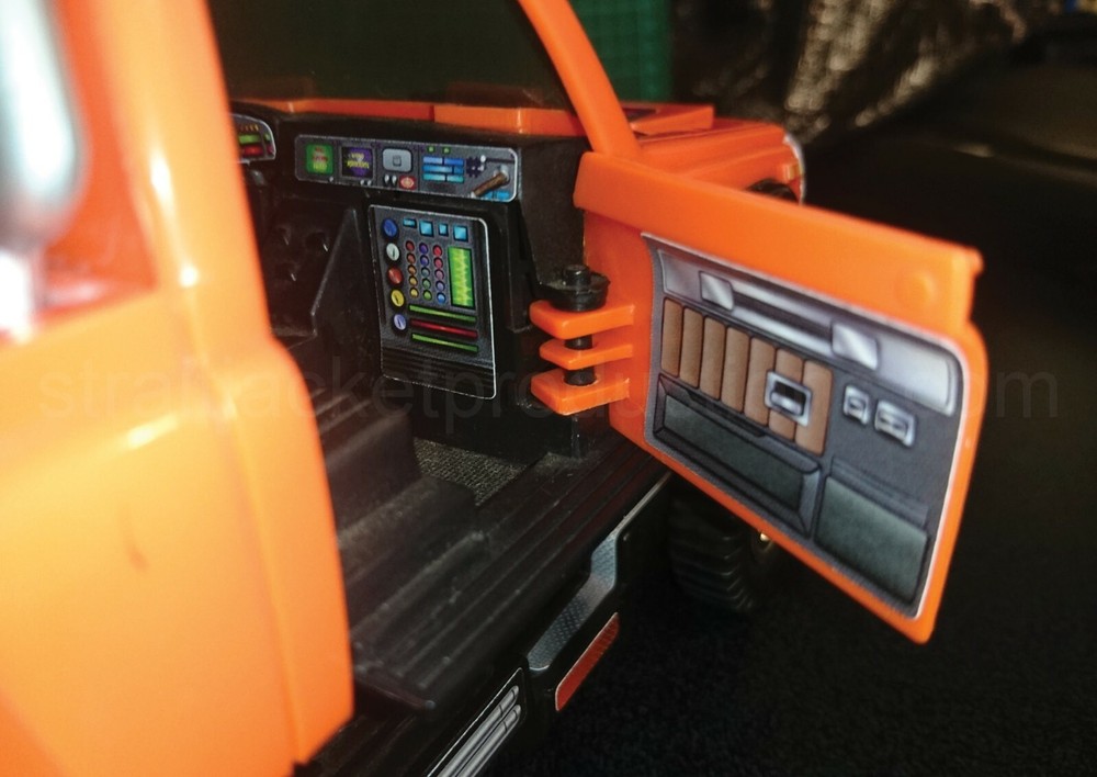 MASK M.A.S.K. Firecracker Ultimate Upgrade Custom Sticker Label Decal Kit