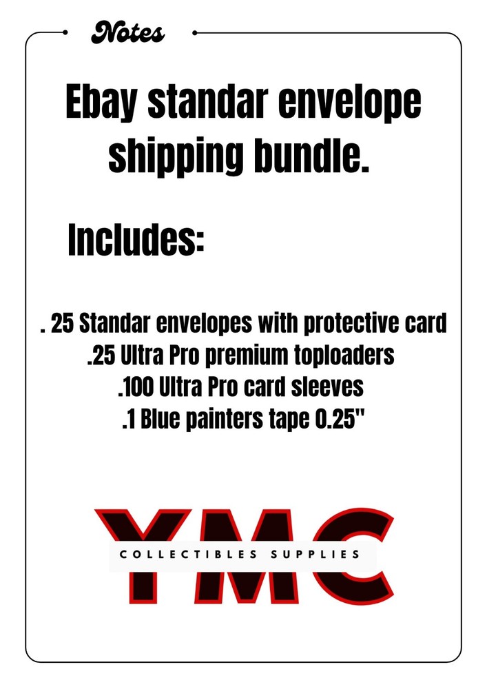 eBay Standard Envelope Shipping Bundle