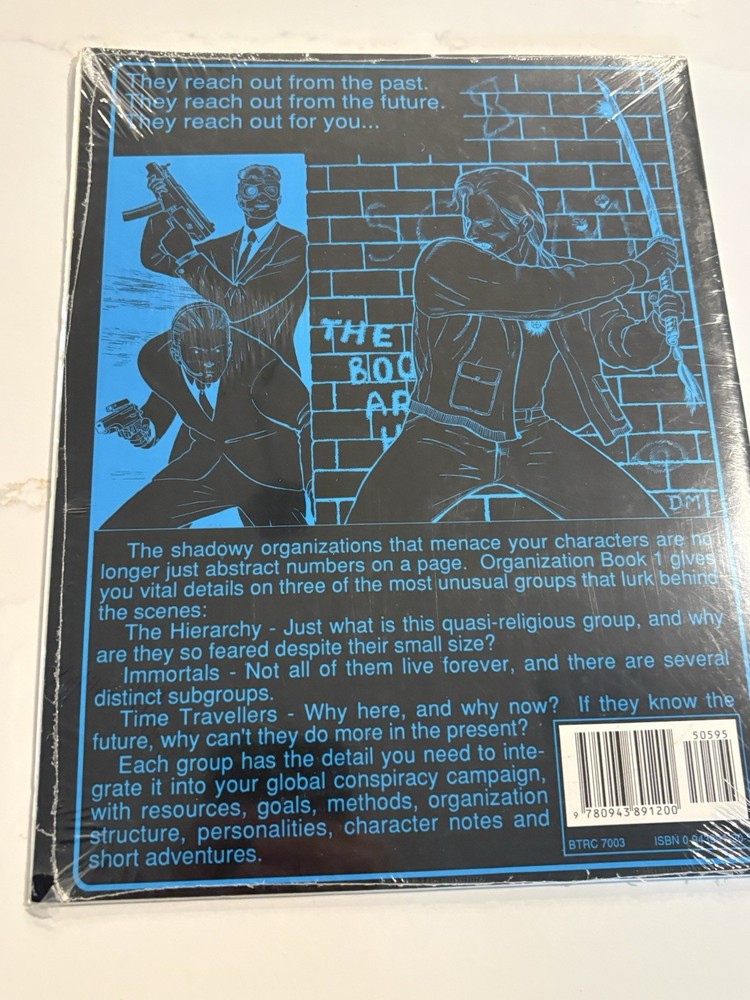 CORPS - Organization Book 1 [BTRC 7003 ] Sourcebook by Greg Porter