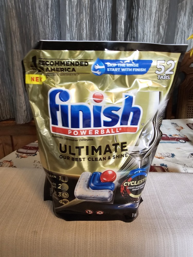 Finish Fresh Ultimate Dishwasher Detergent Tablets - 52ct