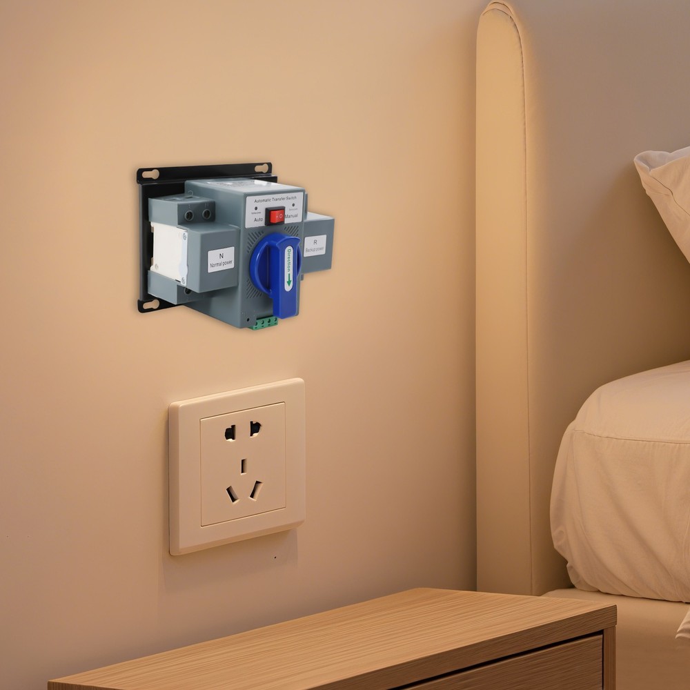 2P/63A Generator Transfer Switch, Dual Power Generator Changeover Switch