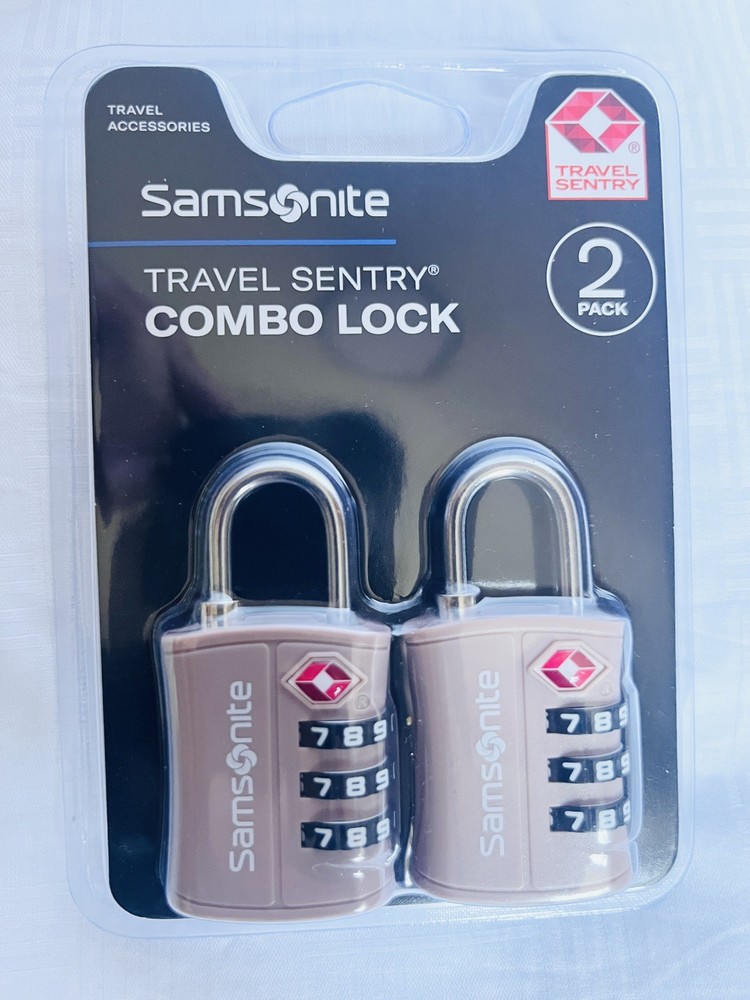 Samsonite TRAVEL SENTRY COMBO LOCK 2-Pack