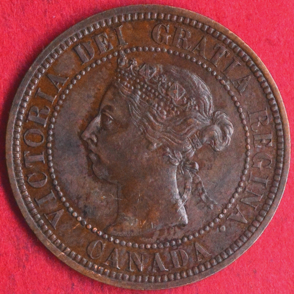 CANADA 1890-H LARGE CENT