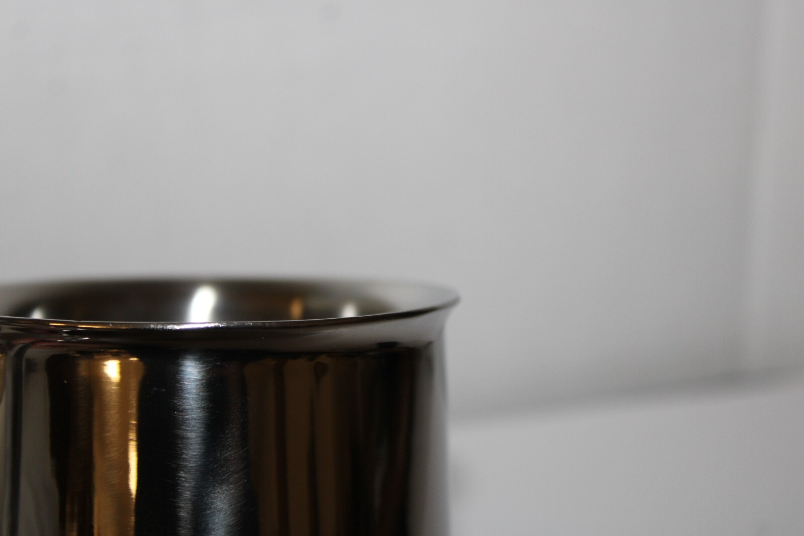 STAINLESS STEEL SILVERTONE TANKARD MUG VINTAGE THINGS REMEMBERED BEER STEIN