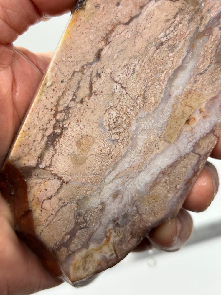 Pink Jasper/Agate Slab Cabbing Lapidary Combo Ship Avail
