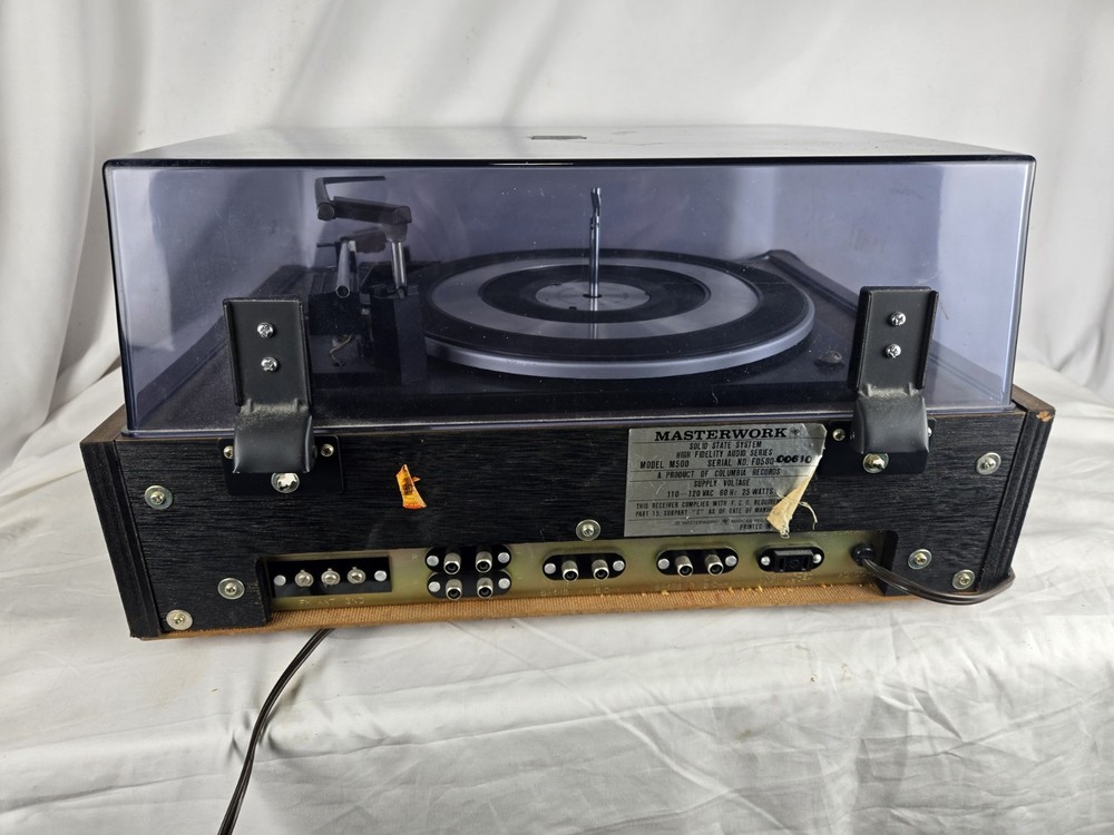 Rare Vintage Masterwork M500 Solid State System High Fidelity Audio Series TT