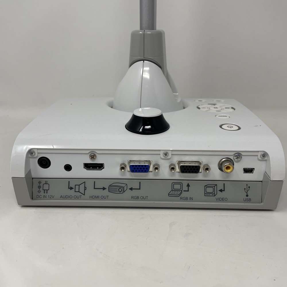 Elmo TT-12 Interactive Document Camera, 12x Zoom - USED Good
