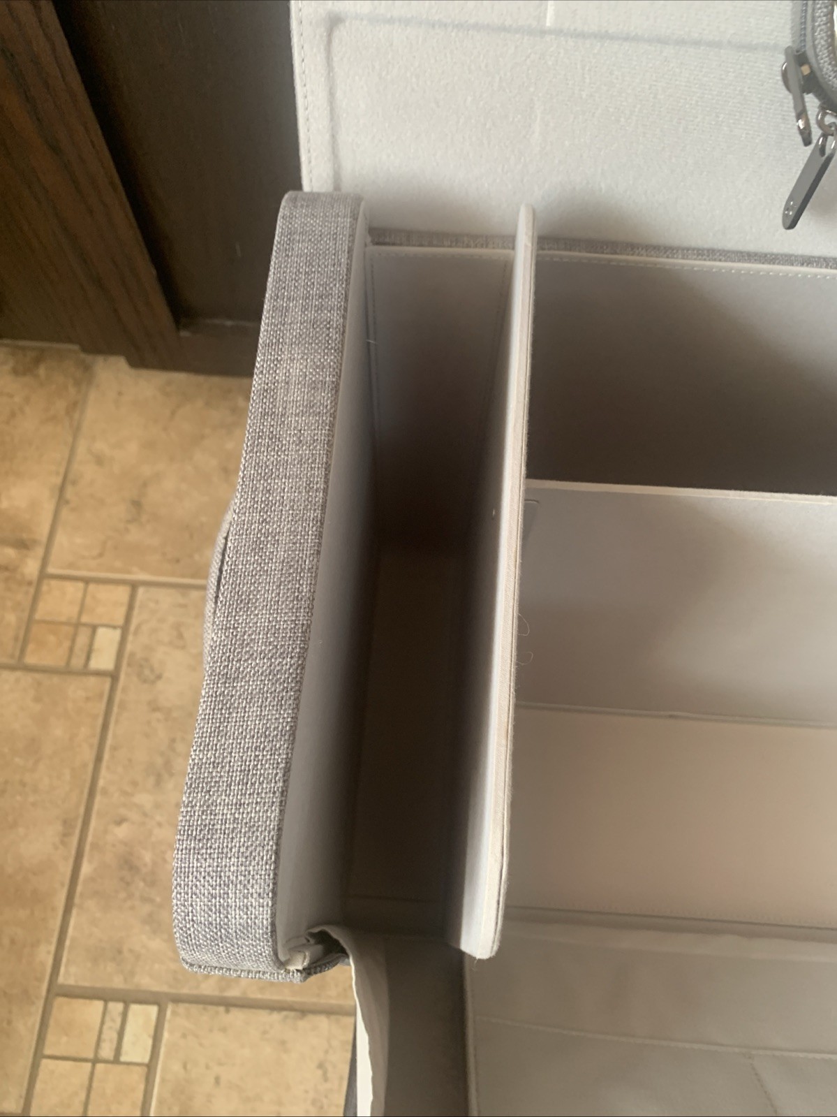 Cricut Craft Tote Travel Storage Handle Wheels Tweed Rolling Arts & Craft Case