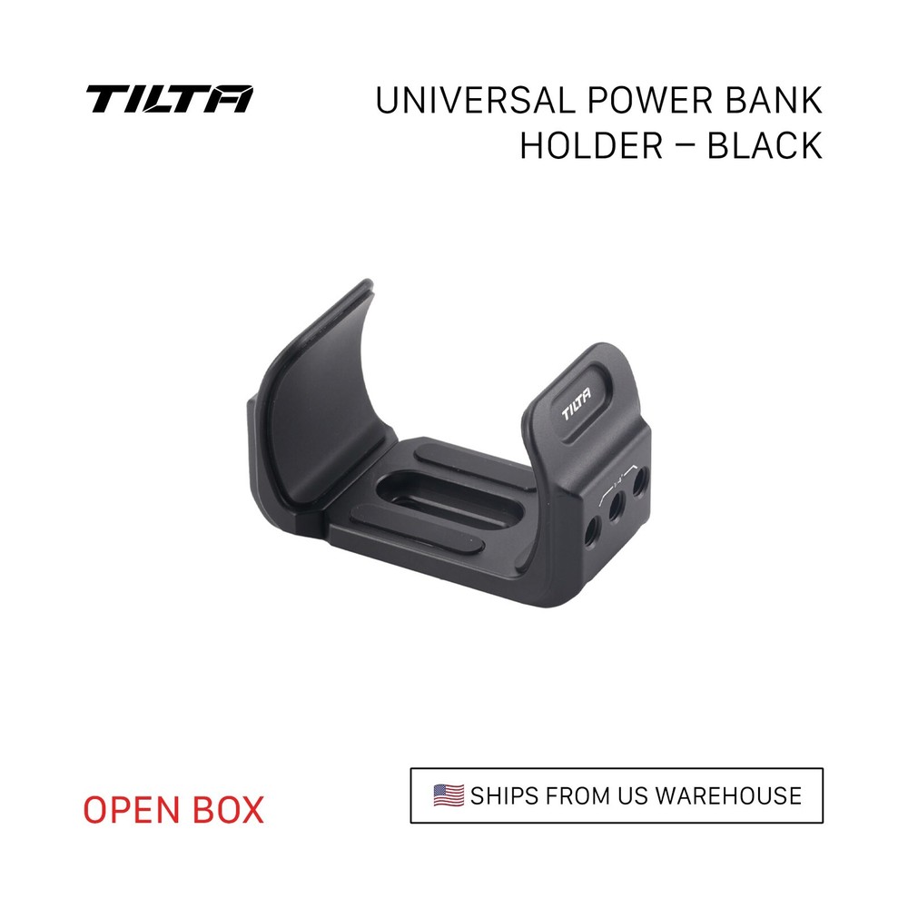 Tilta Universal Power Bank Holder – Black (Open Box)