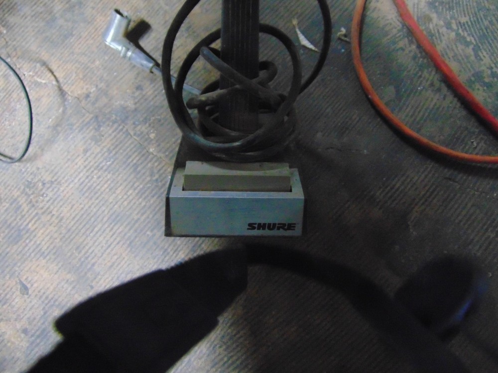 Vintage Shure 444 Controlled Magnetic Desk Microphone Untested