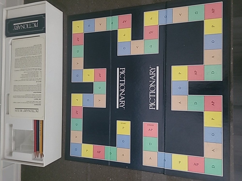 1985 Pictionary Game 1st First Edition Game COMPLETE READ