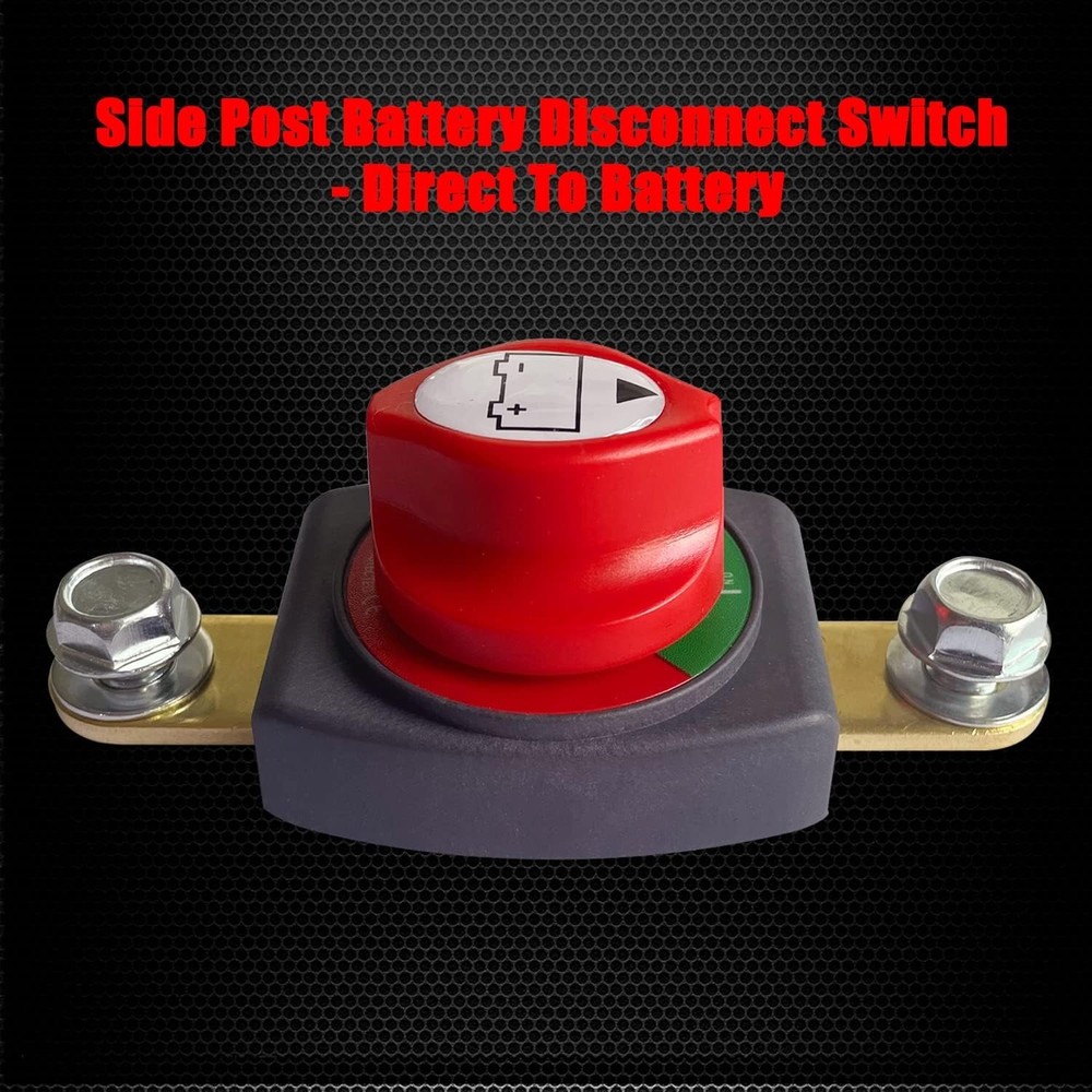 Compact Battery Disconnect Switch - Ideal for GM Side Post Applications