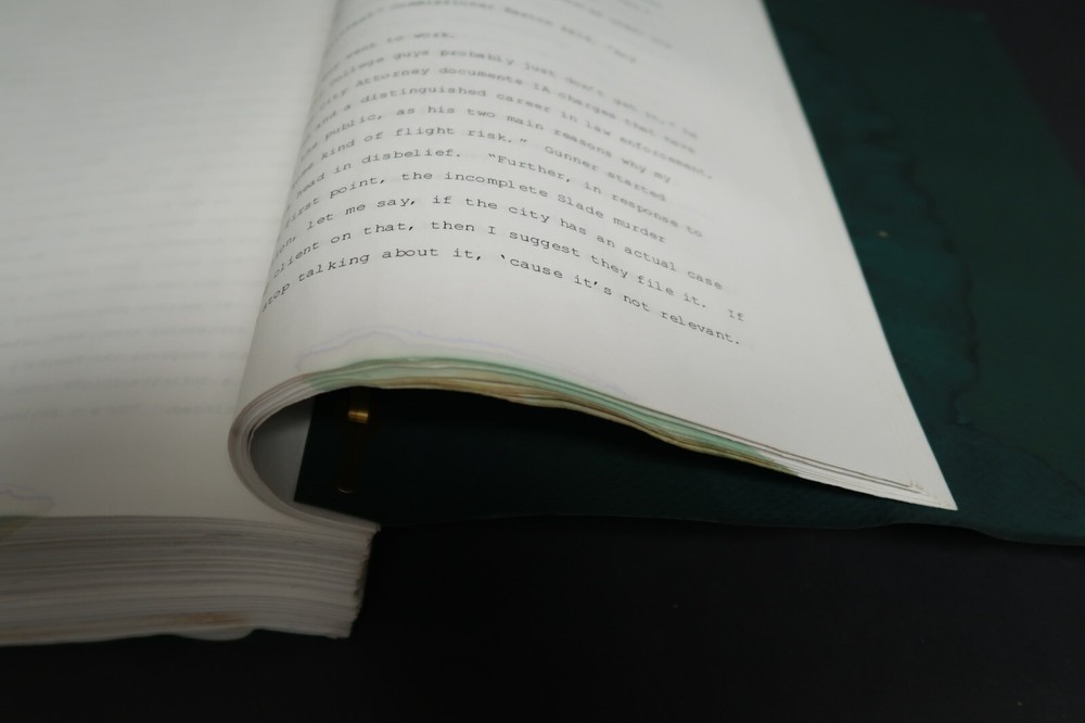 White Sister Original Book Script Stephen J. Cannell Scully Studios Collection