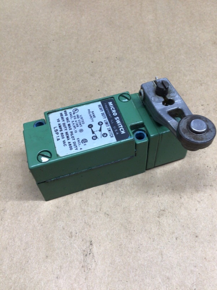 MICRO SWITCH LSP1A LIMIT SWITCH #4010F310