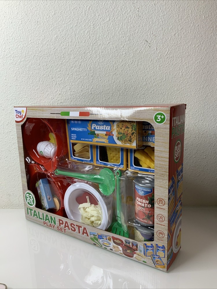 Toy Chef Italian Pasta Play Set 53pc