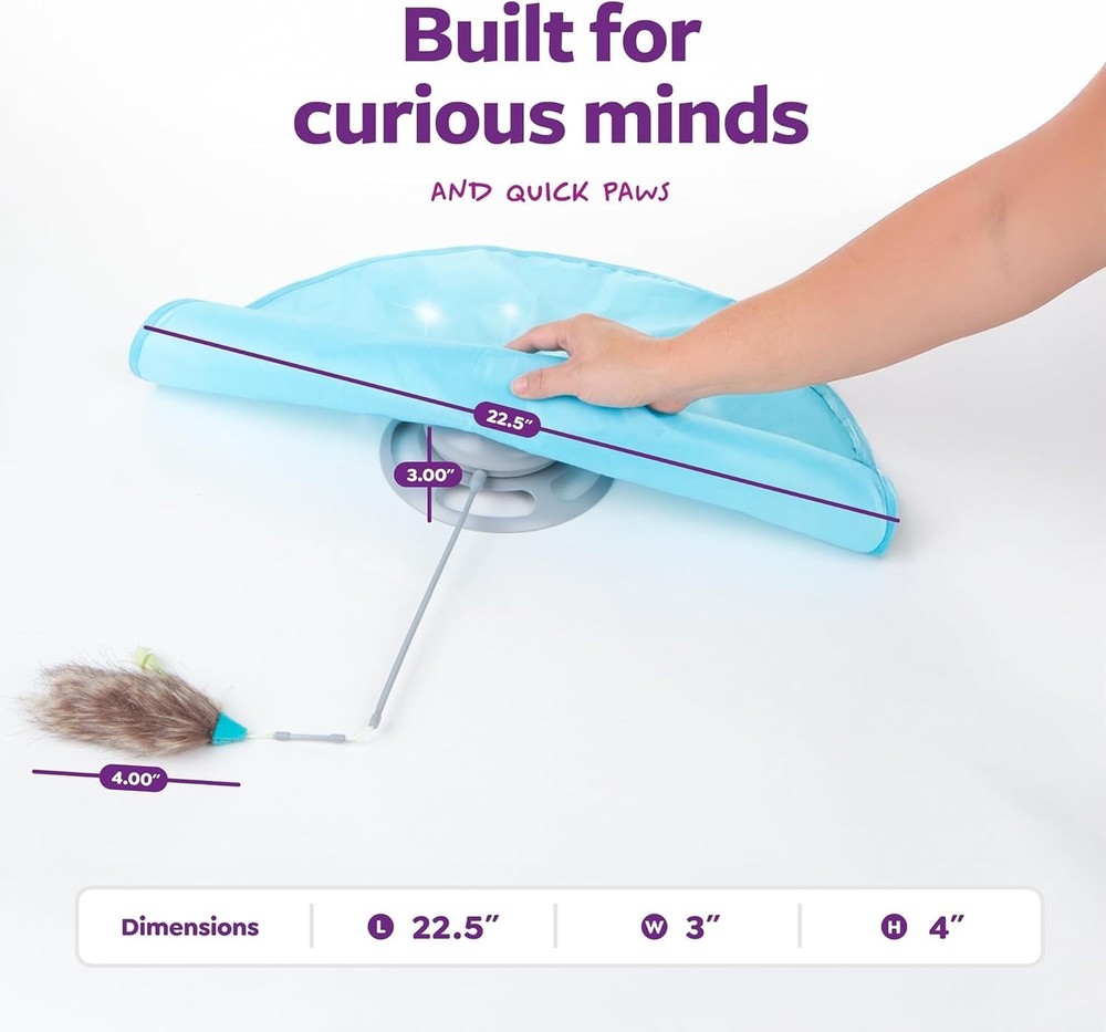 Interactive Electronic Motion Toy for Cats - A Fun Indoor Exercise Experience