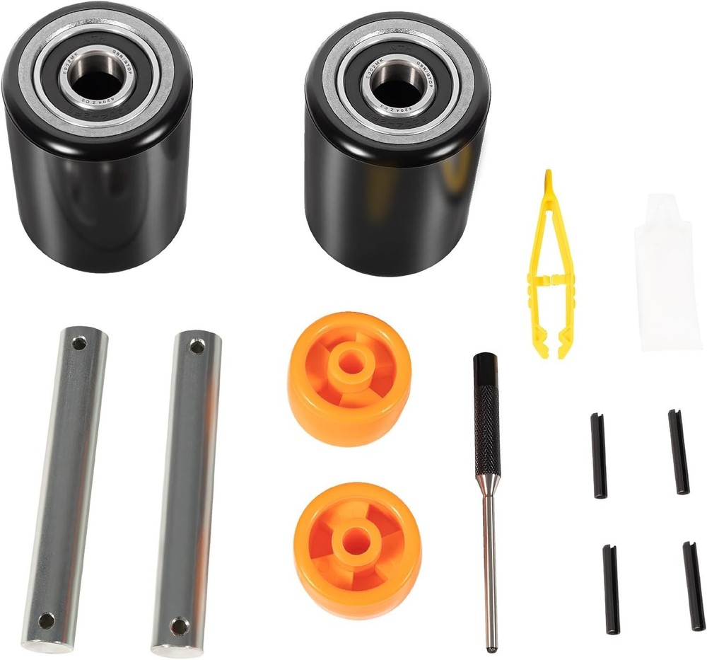 PTH50 Pallet Jack Front Load Wheels Replacement Kit for Crown PTH50 Pallet Jack