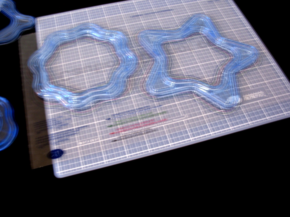 Creative Memories Custom Cutting, mat blades, Ovals, Circles, Wavy & Patterns+