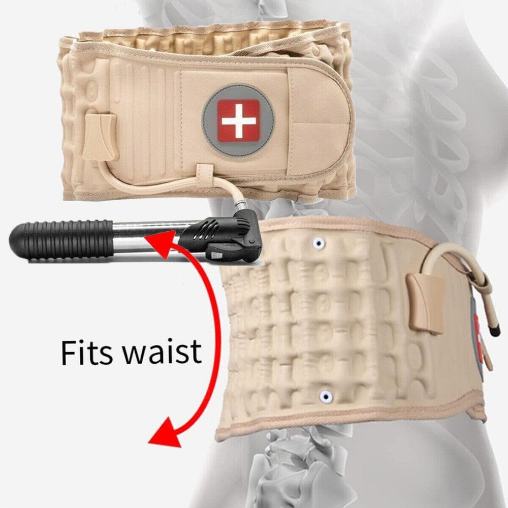 Spine Decompression Back Belt Lumbar Support for Lower Back Pain Relief