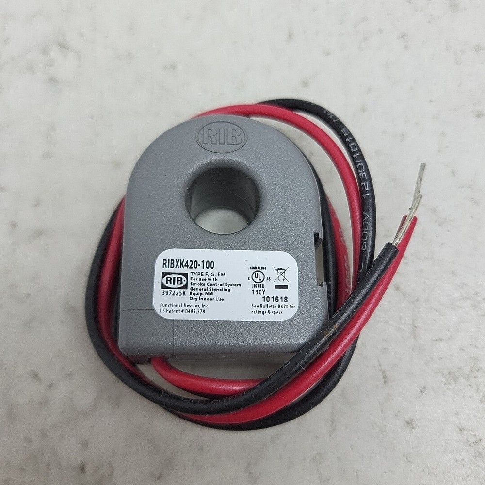 Functional Devices RIBXK420-100 Split Core Analog 4-20mA Current Transducer New