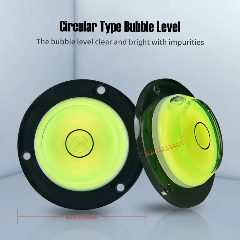 Level Tool Set - 4-in-1 Portable Small Bubble & Magnetic Pocket, T & String