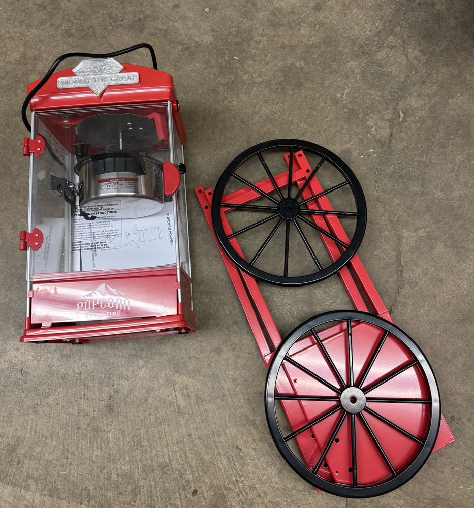 LiviNest Mobile Popcorn Machine