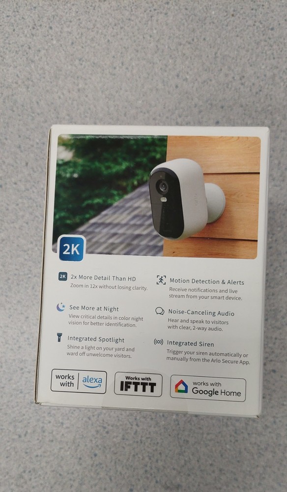 Arlo camera 2k 2n generation