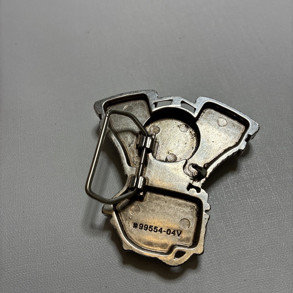 HARLEY DAVIDSON Belt Buckle V2 Engine Block Vintage