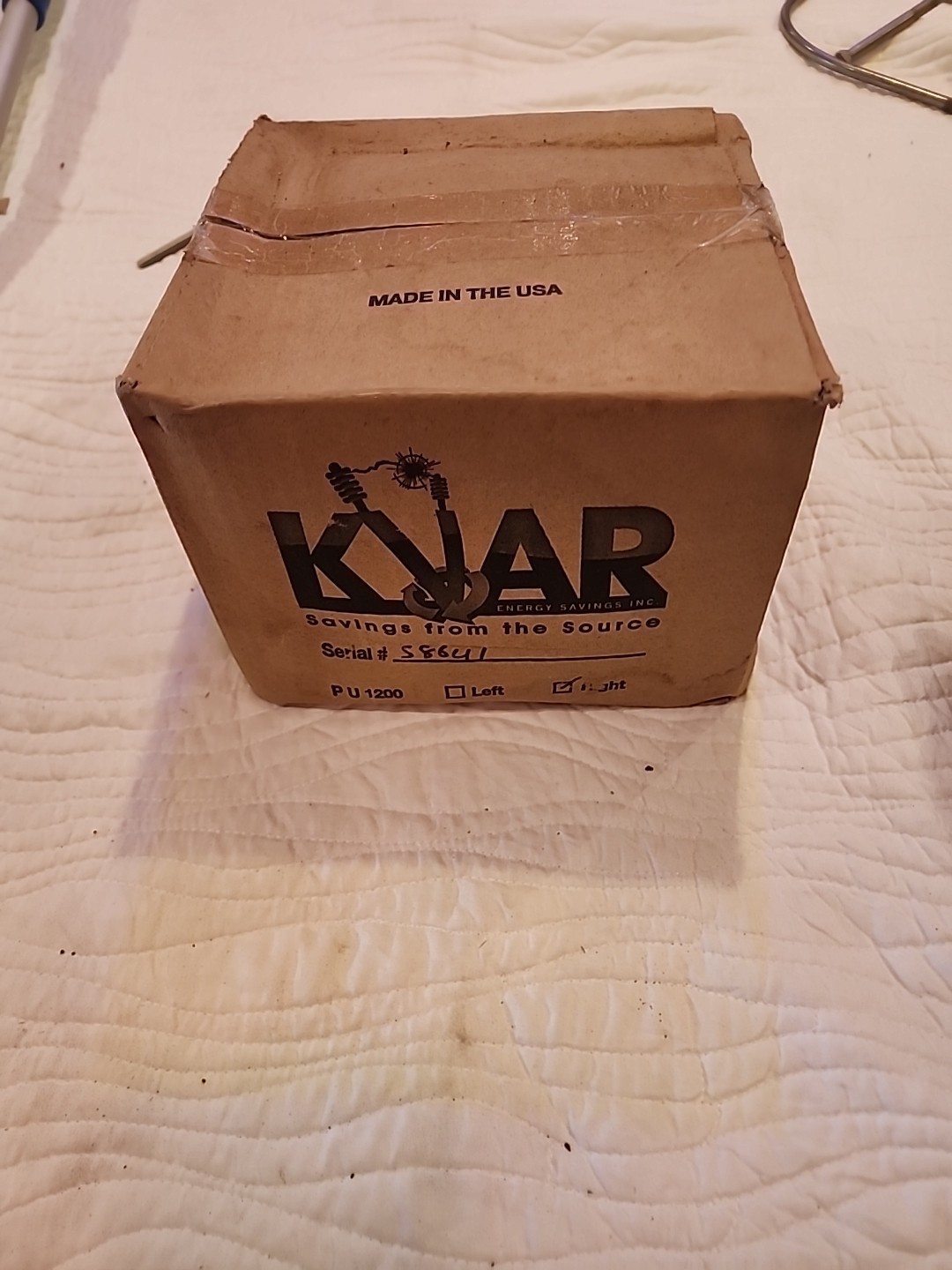 KVAR 1200 200 Amp Electric Energy Saver Home Surge Protector Box NEW