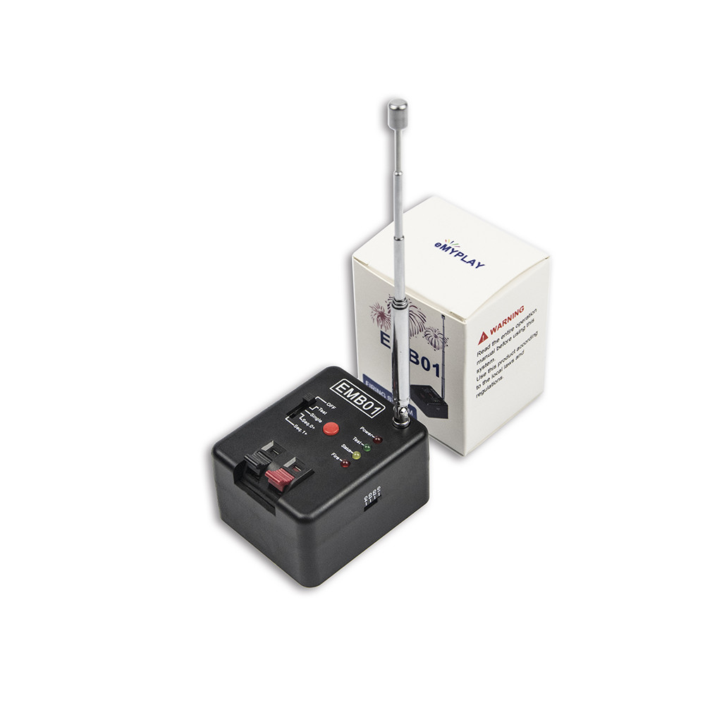4 Cue Remote Wireless Fireworks Firing System Igniter Stage equipment EMB01-04R