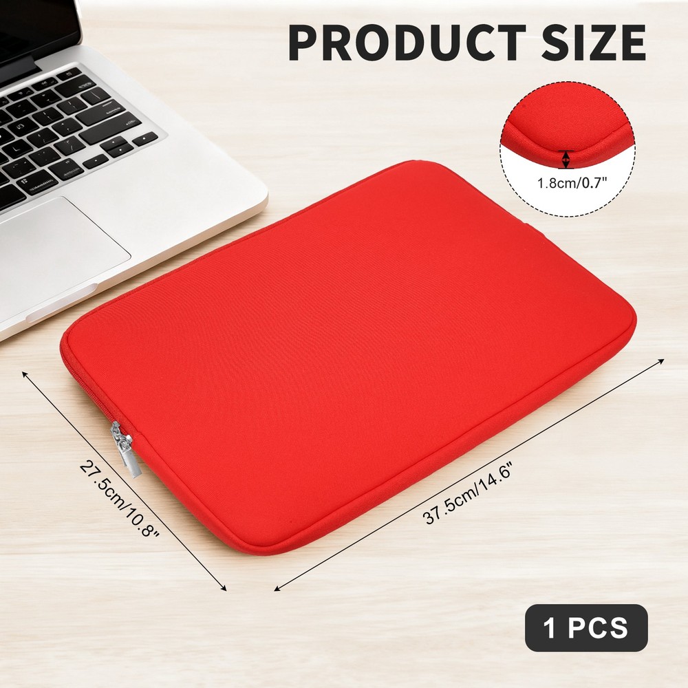 Laptop Case Shockproof Computer Sleeve for 14" Lenovo Notebook Red